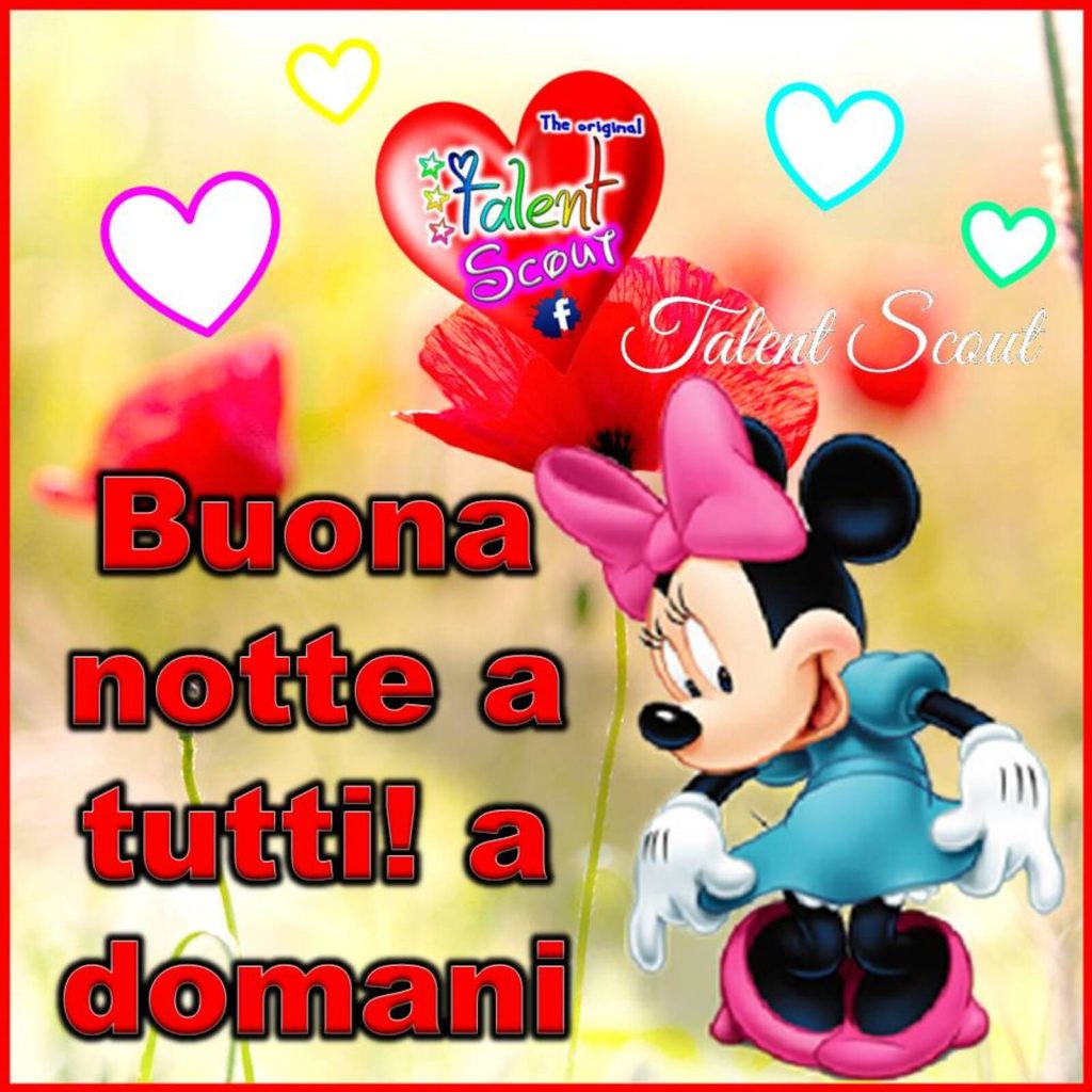 Buonanotte a tutti! a domani