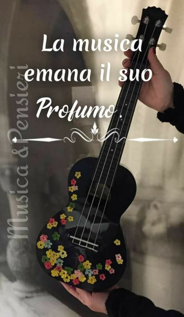 La musica emana il suo profumo
