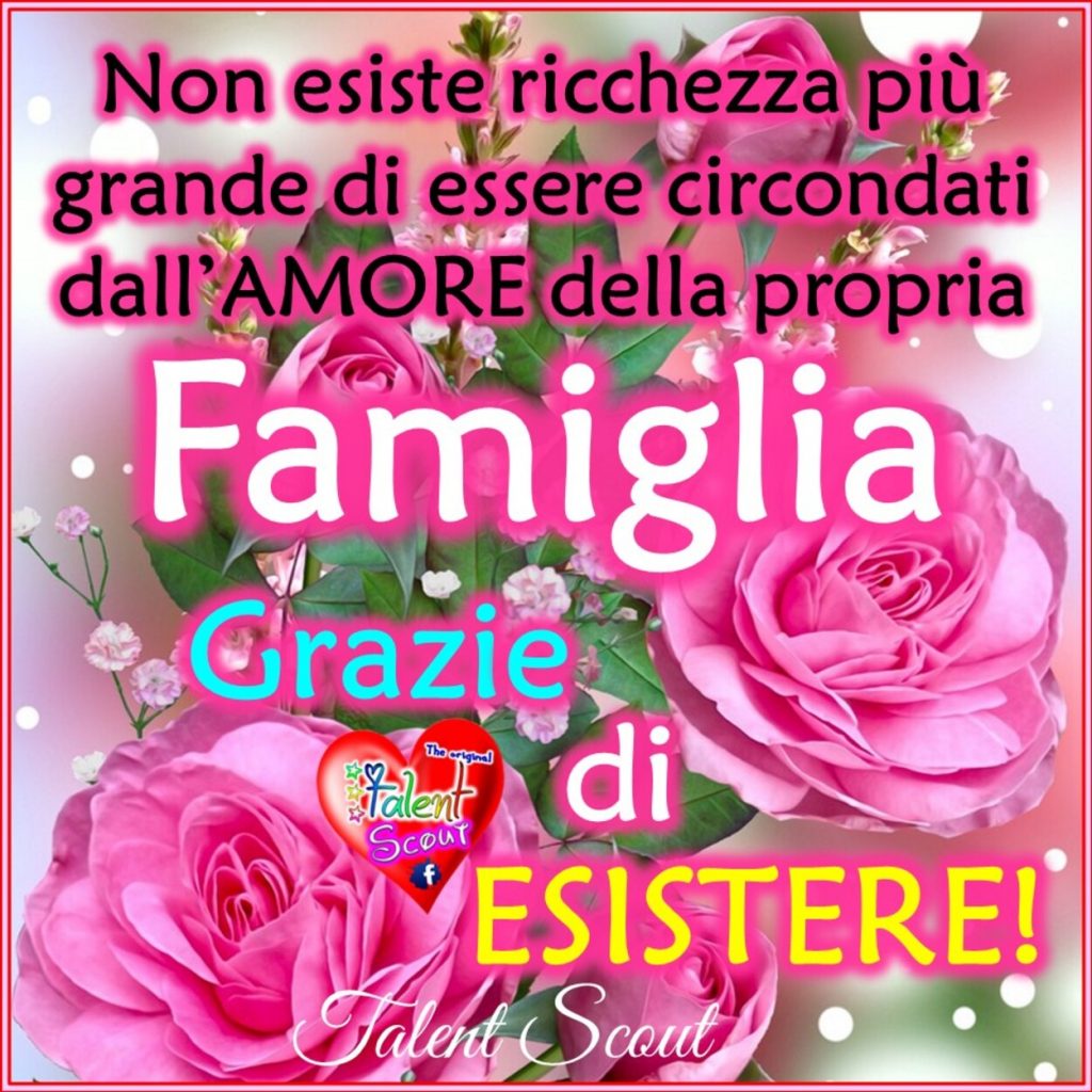 Non esiste ricchezza più grande di essere circondati dall'amore della propria famiglia! Grazie di esistere!