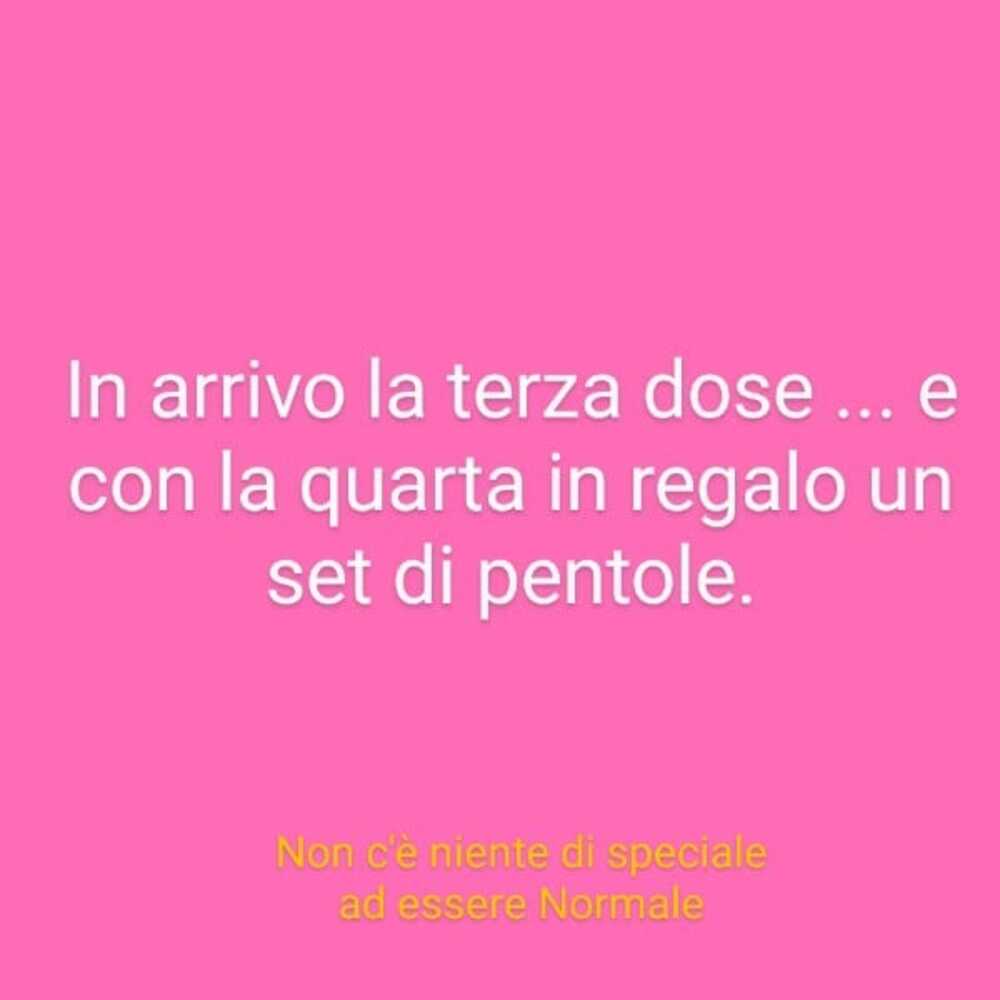 In arrivo la terza dose... e con la quarta in regalo un set di pentole