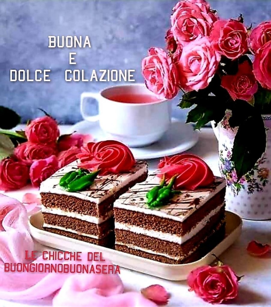 Buona e dolce colazione