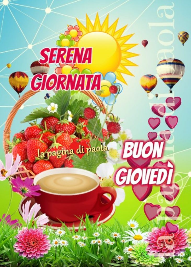 Serena Giornata Buon Giovedì