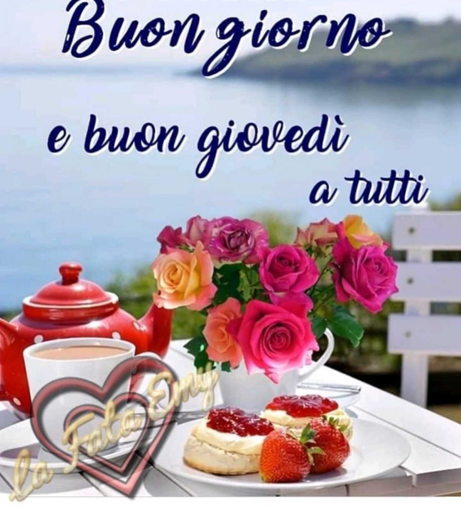 Buongiorno e Buon Giovedì a tutti