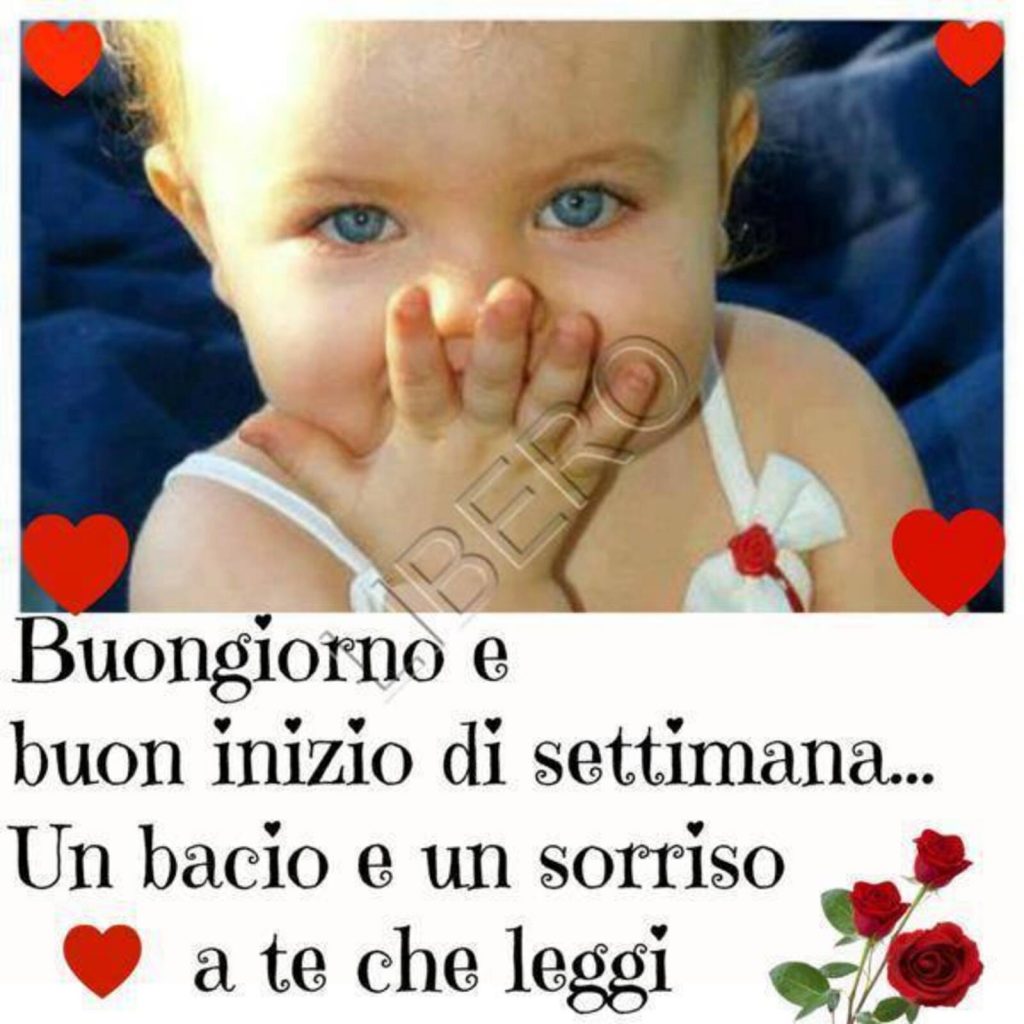 Buongiorno e buon inizio di settimana...un bacio e un sorriso a te che leggi