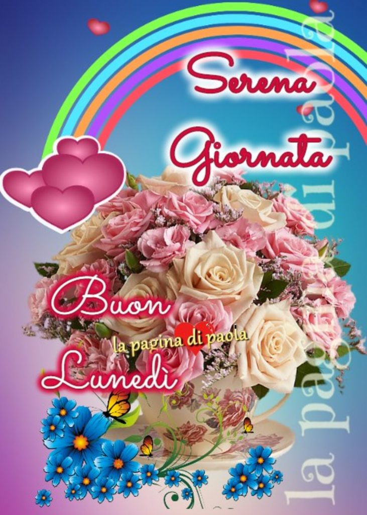 Serena giornata Buon Lunedì 