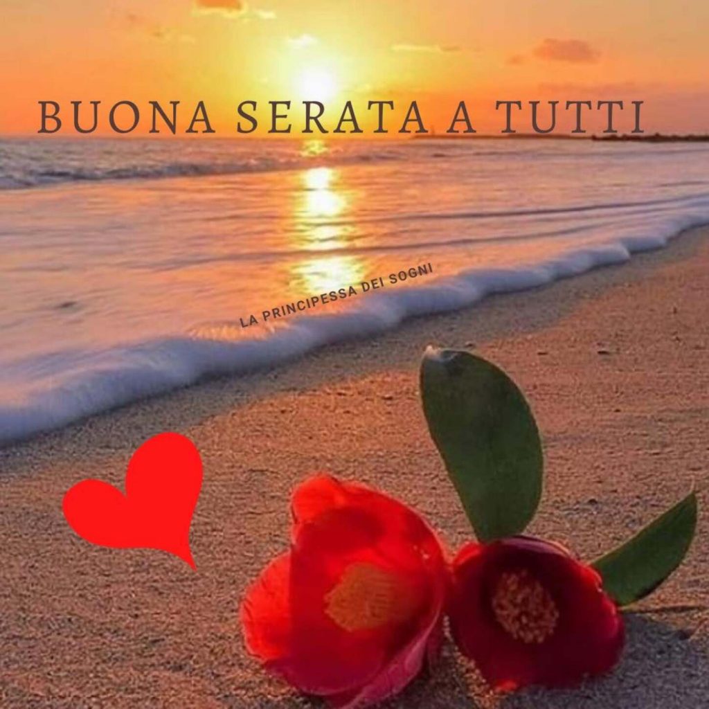 Buona serata a tutti