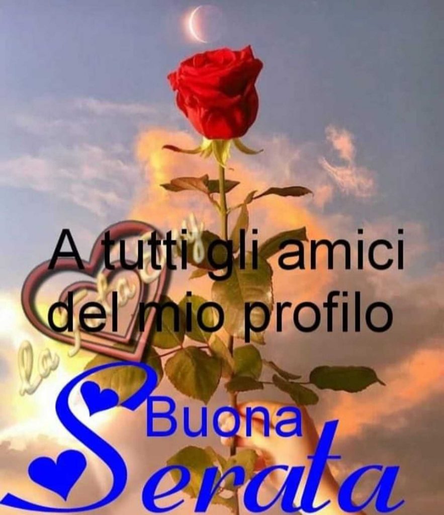 A tutti gli amici del mio profilo Buona Serata