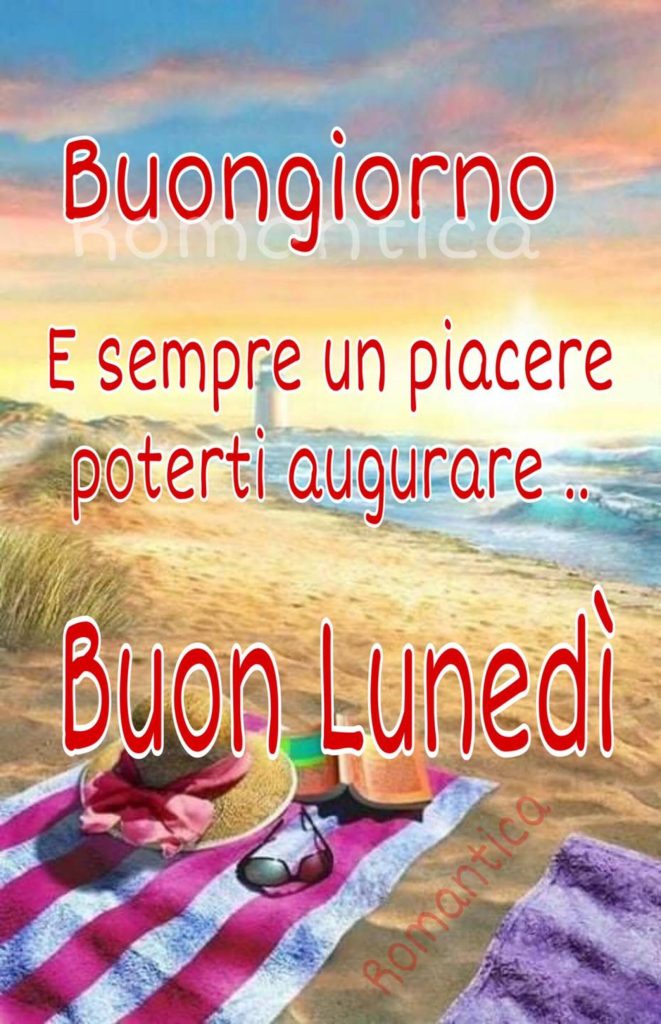 Buongiorno e sempre un piacere poterti augurare..Buon Lunedì