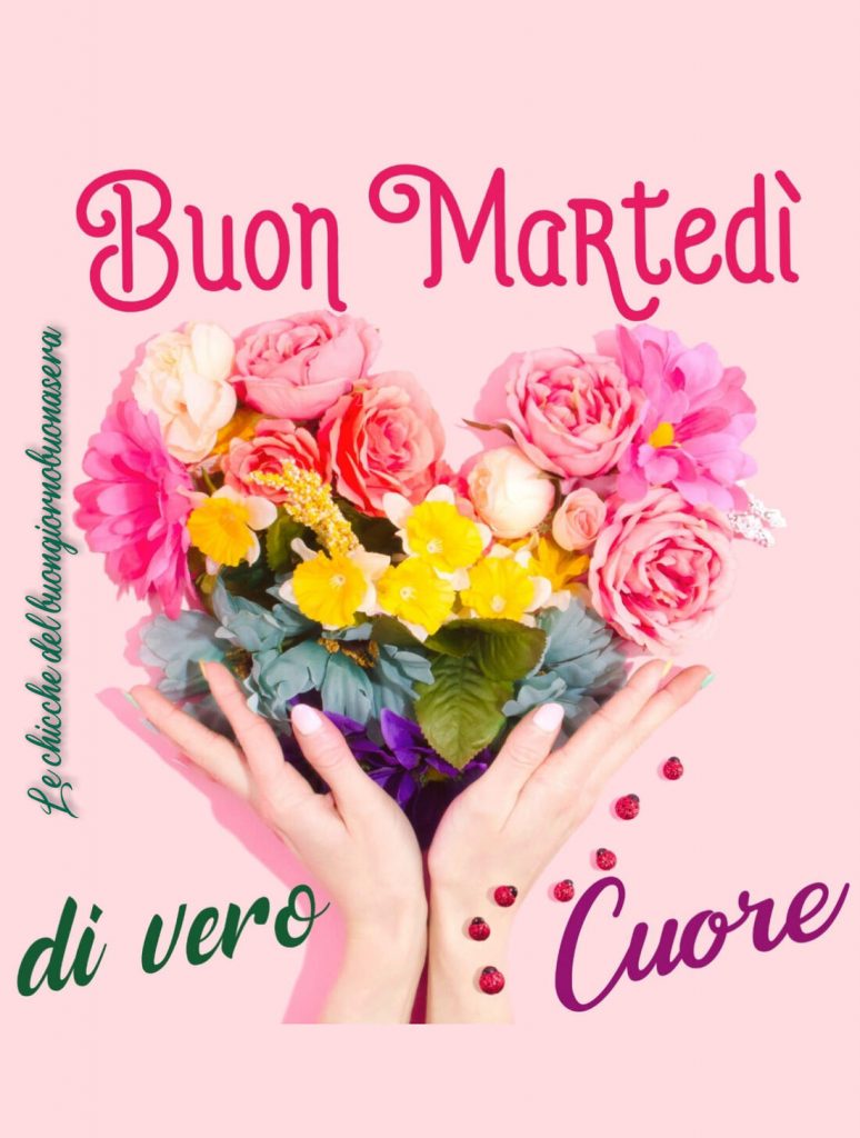 Buon Martedì di vero cuore