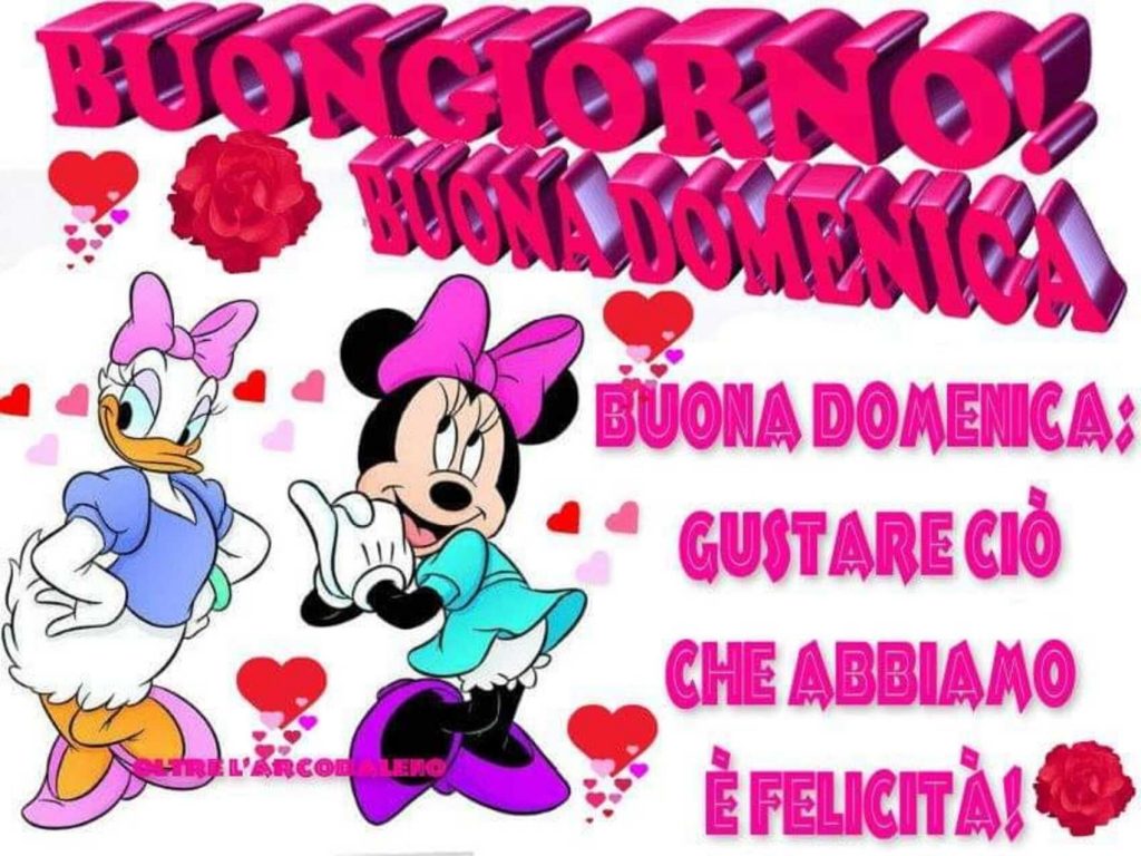 Buongiorno Buona Domenica gustare ciò che abbiamo è felicità!