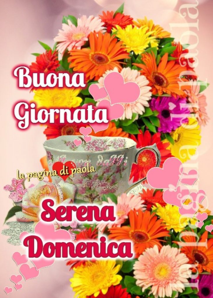 Buona Giornata Serena Domenica