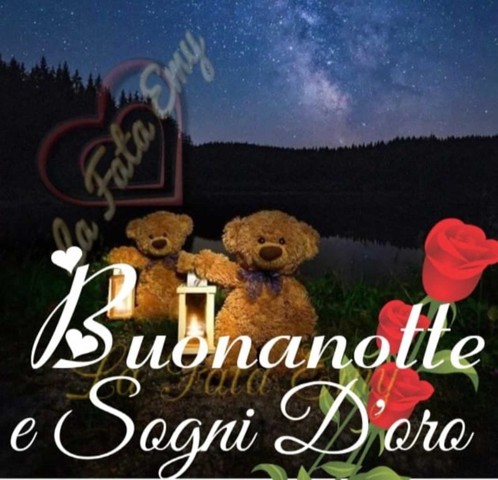 Buonanotte e Sogni d'oro
