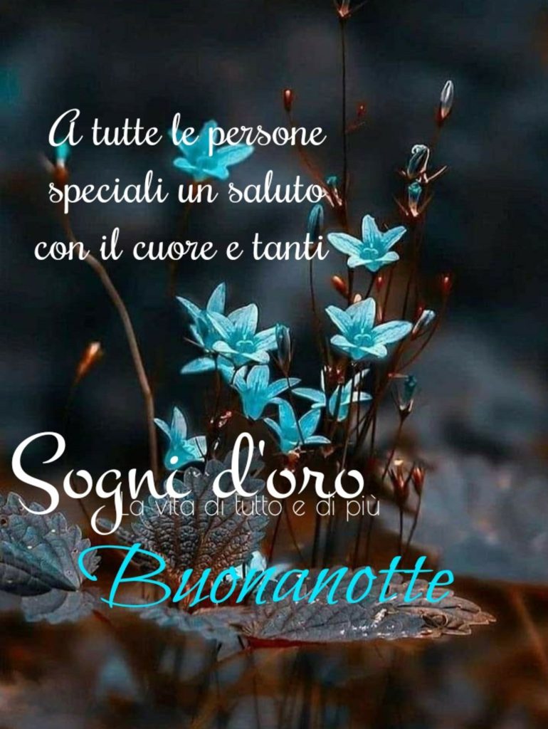 A tutte le persone speciali un saluto con il cuore e tanti sogni d'oro Buonanotte