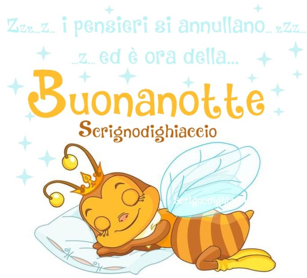 zzz...i pensieri si annullano..zzz...ed è ora della Buonanotte