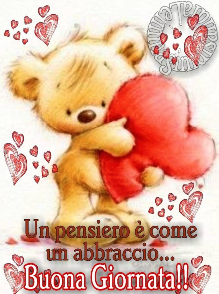 Un pensiero è come un abbraccio... Buona Giornata!!