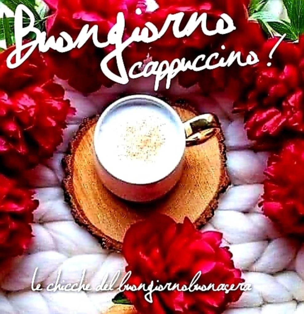 Buongiorno cappuccino!