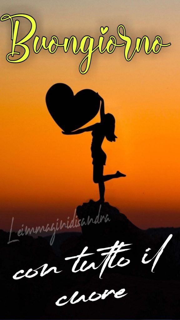 Buongiorno con tutto il cuore