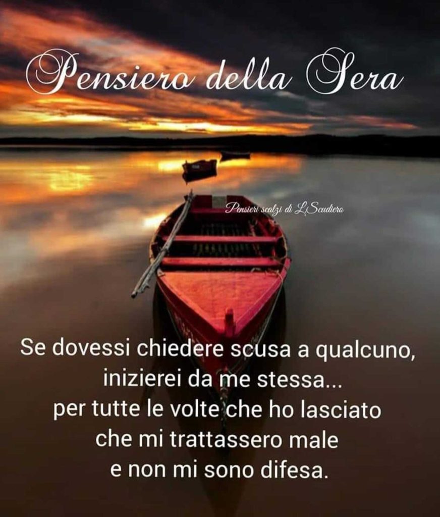 Pensiero della sera