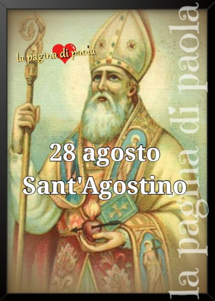 28 Agosto Sant'Agostino