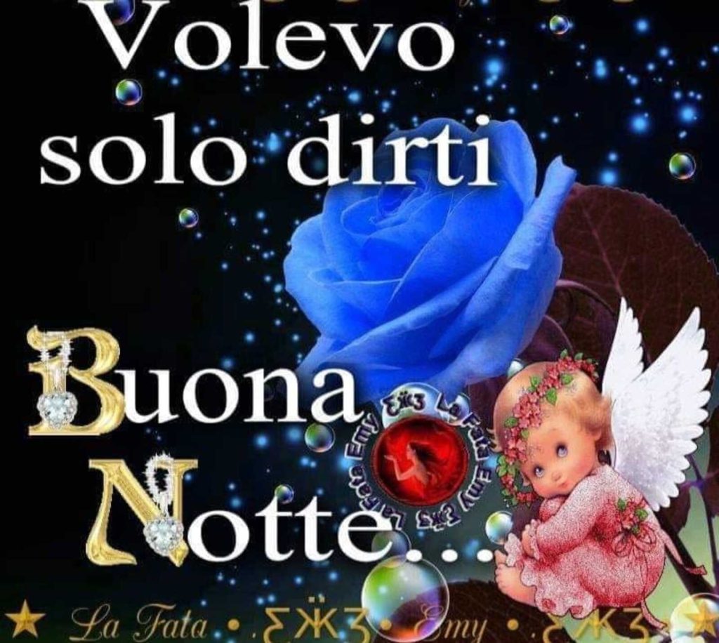 Volevo solo dirti Buona Notte