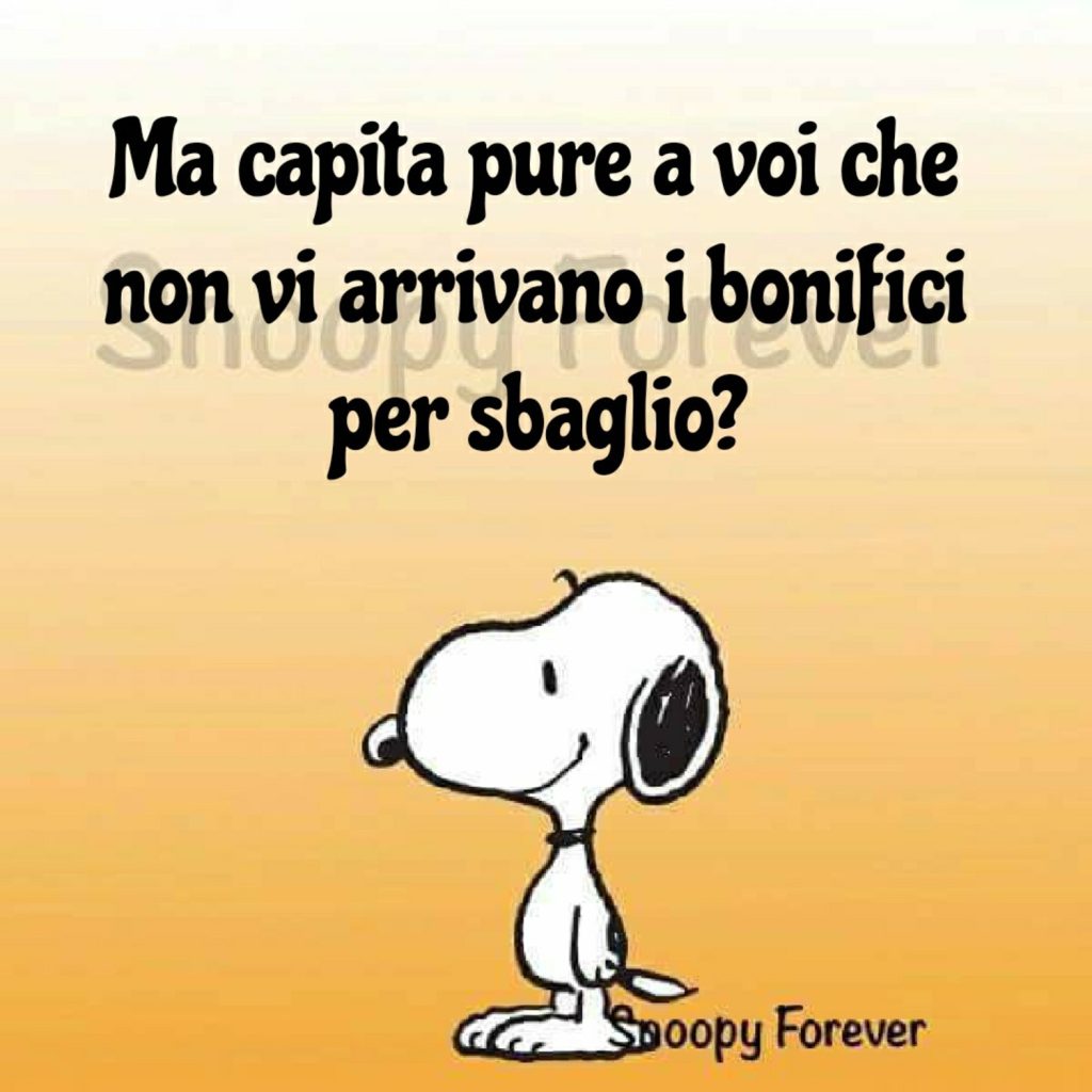 Ma capita pure a voi che non vi arrivano i bonifici per sbaglio?