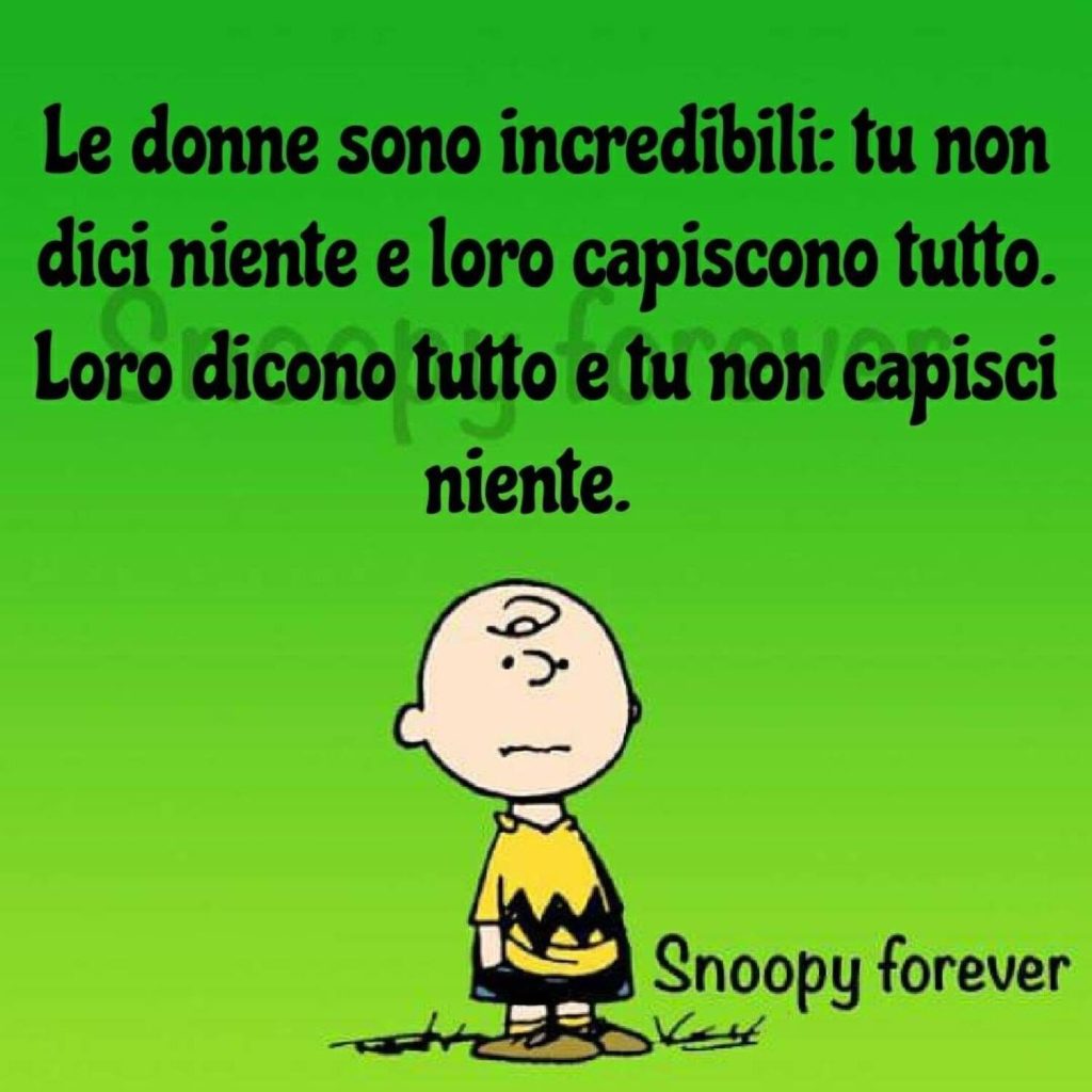 Le donne sono incredibile: tu non dici niente e loro capiscono tutto. Loro dicono tutto e tu non capisci niente