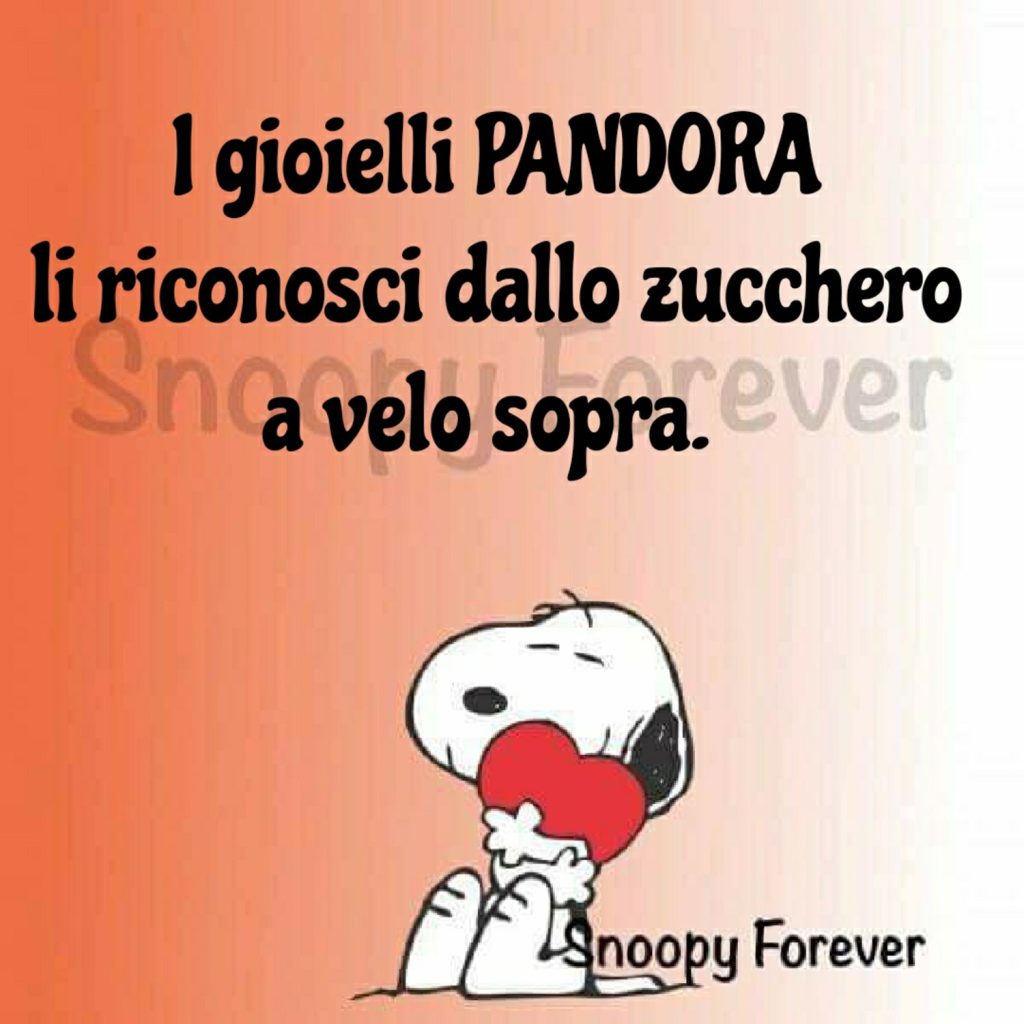 I gioielli PANDORA li riconosci dallo zucchero a velo sopra