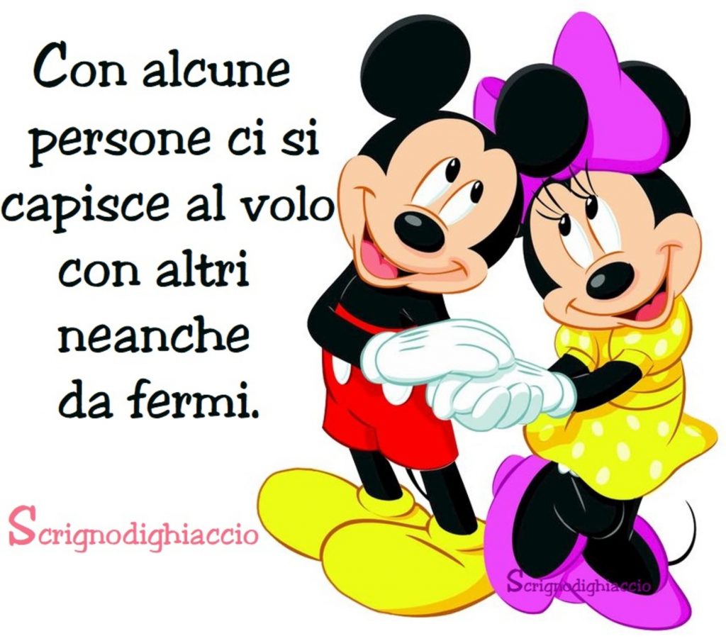 Con alcune persone ci si capisce al volo con altri neanche da fermi