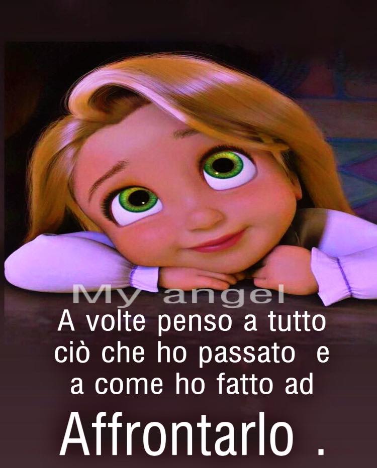 A volte penso a tutto ciò che ho passato e a come ho fatto ad affrontarlo