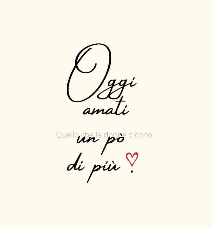Oggi amati un po'di più
