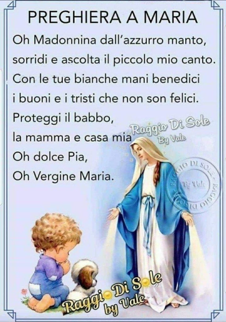 Preghiera a Maria