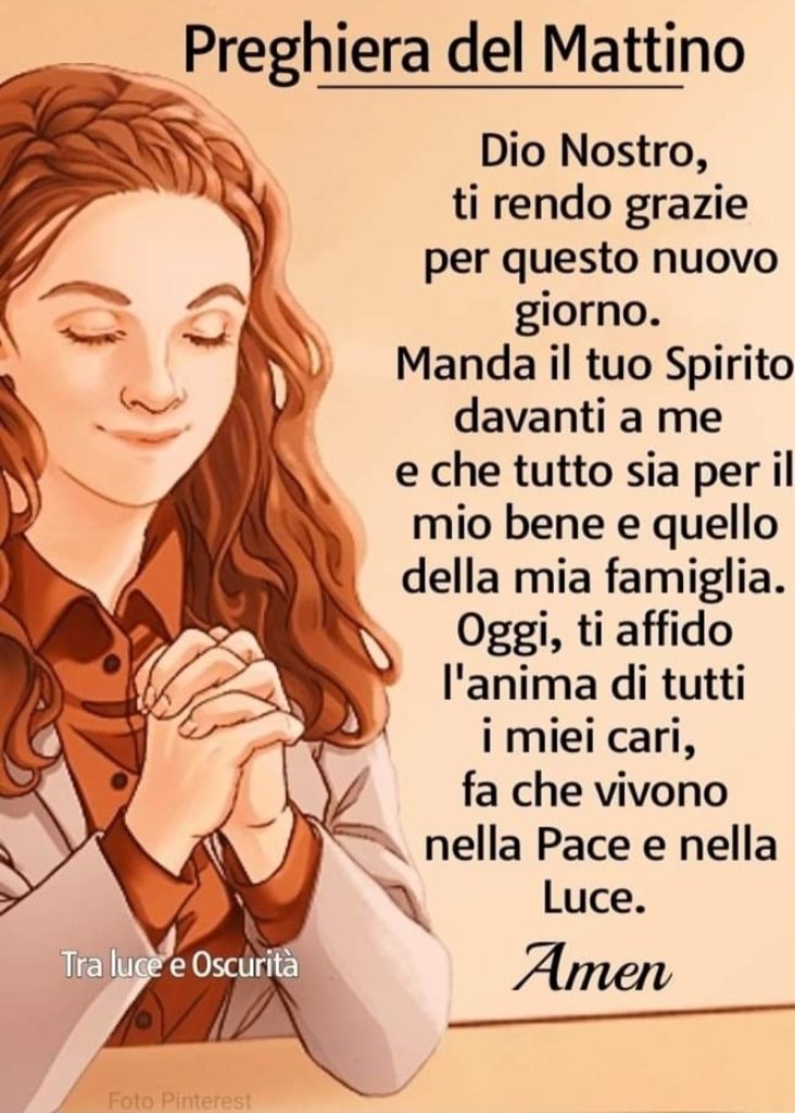Preghiera del Mattino