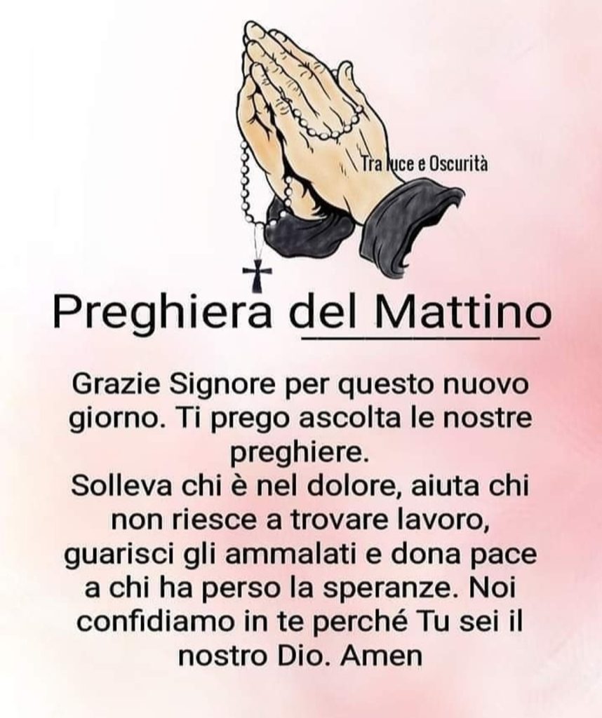 Preghiera del Mattino