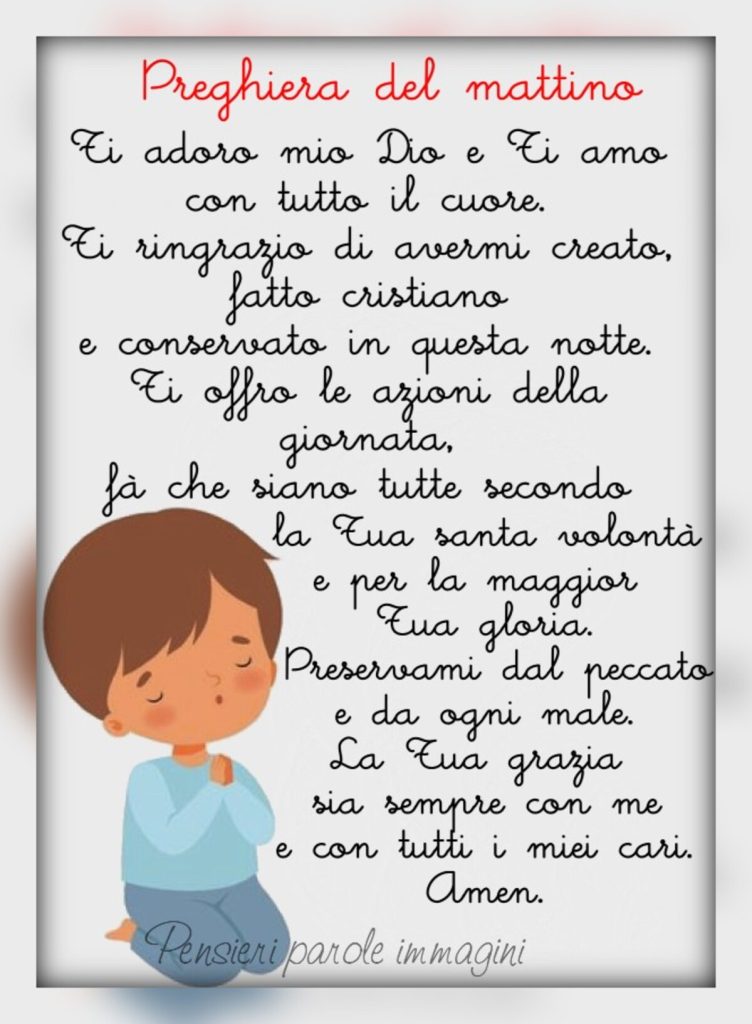 Preghiera del mattino
