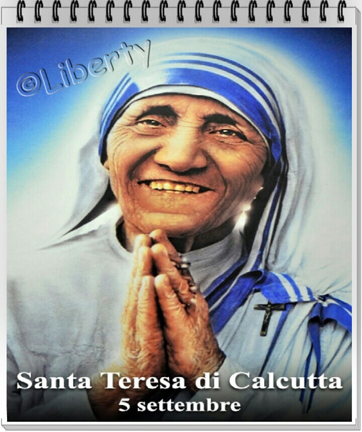 Santa Teresa di Calcutta 5 Settembre