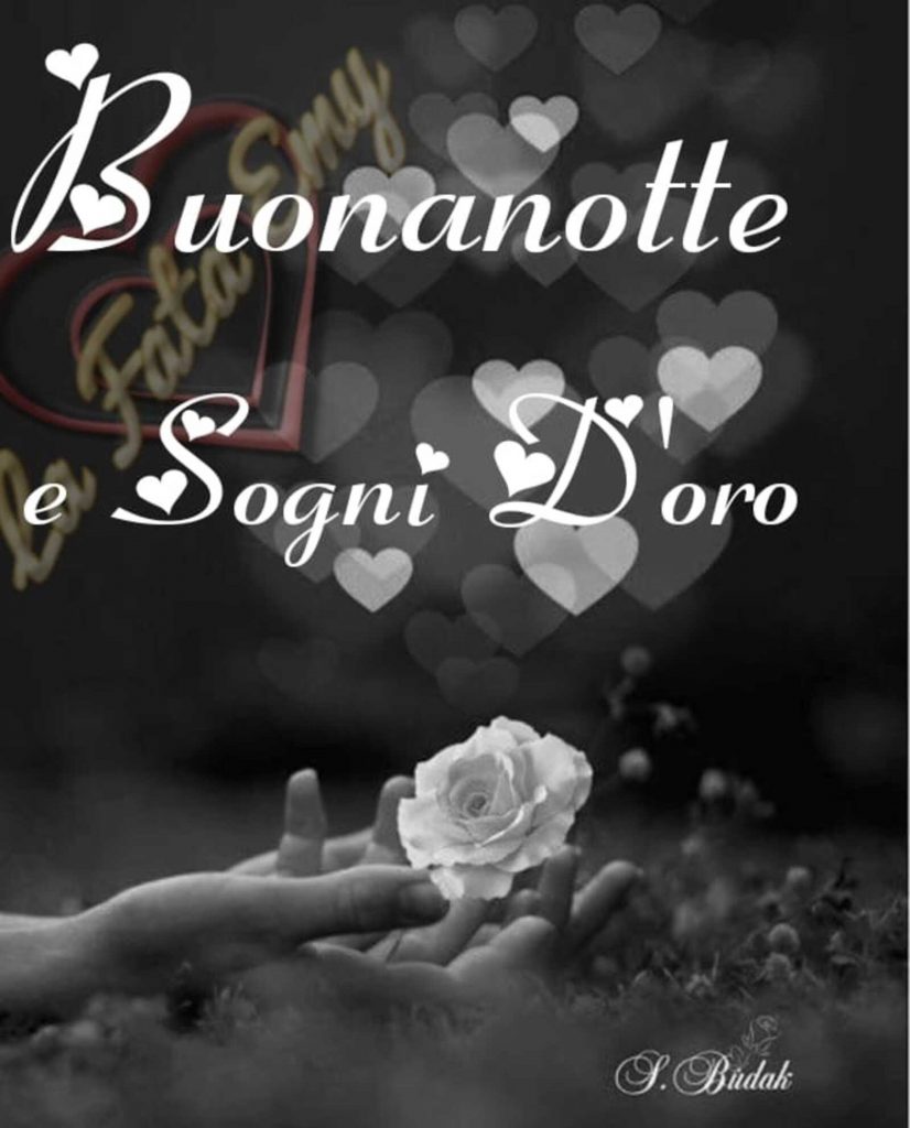Buonanotte e Sogni d'oro
