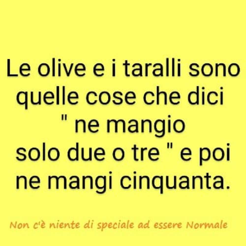 Le olive e i taralli sono quelle cose che dici "ne mangio solo due o tre"e poi ne mangi cinquanta