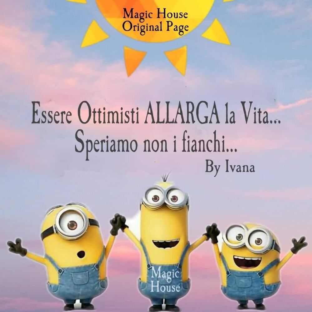Essere Ottimisti ALLARGA la Vita... Speriamo non i fianchi...