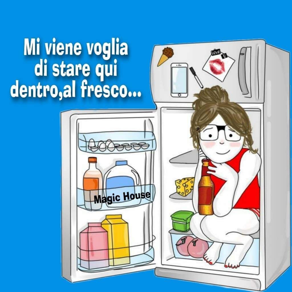 Mi viene voglia di stare qui dentro al fresco...