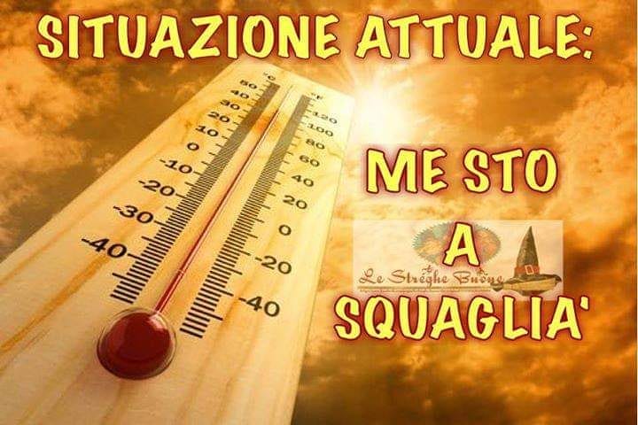Situazione attuale: Me sto a squaglia'