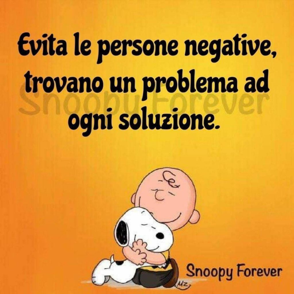 Evita le persone negative, trovano un problema ad ogni soluzione