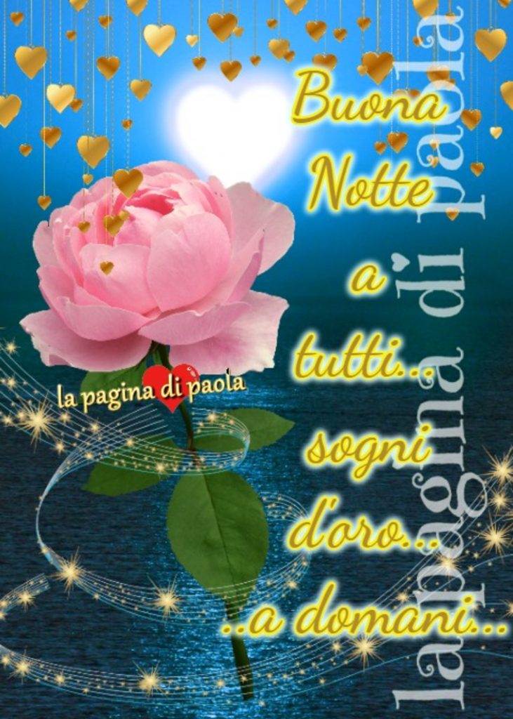 Buona Notte a tutti...sogni d'oro... a domani...