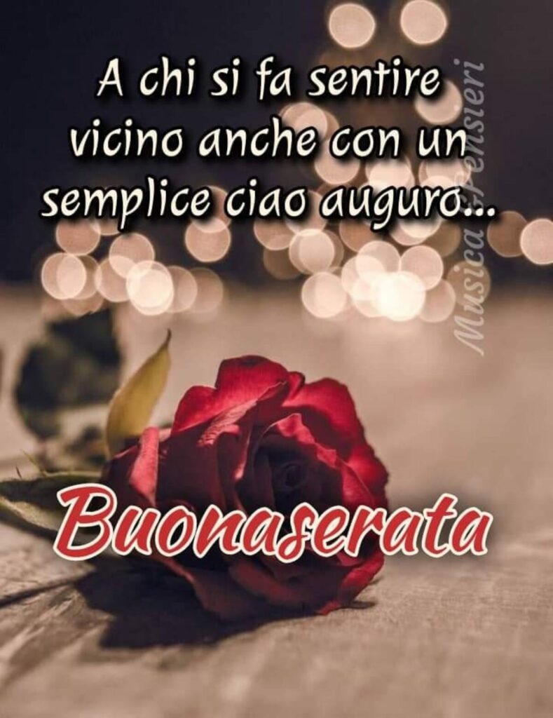 frasi nuove di buonaserata