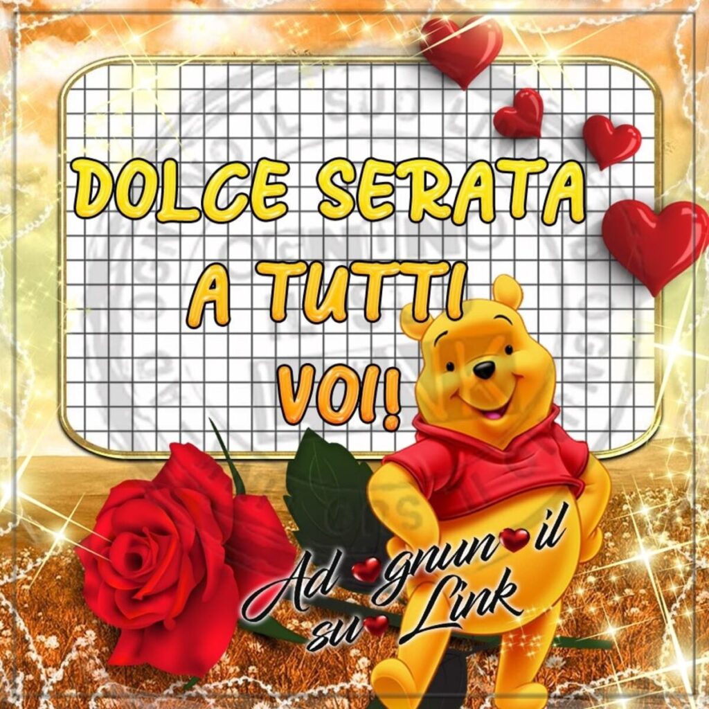 buonasera Winnie The Pooh